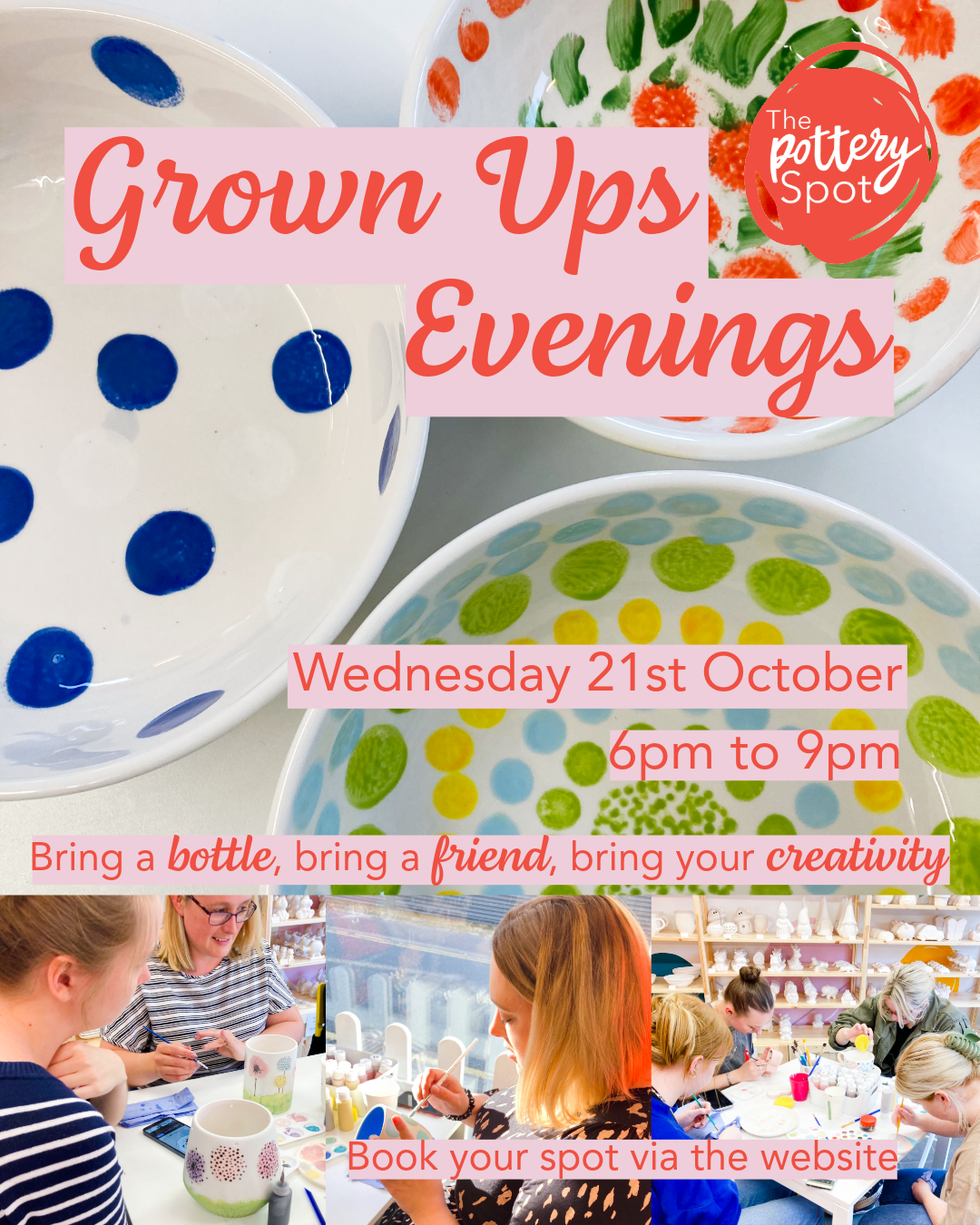 October Grown Ups Evening