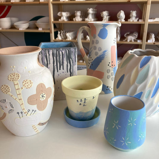 April Grown Ups Pottery Painting Evening ✨