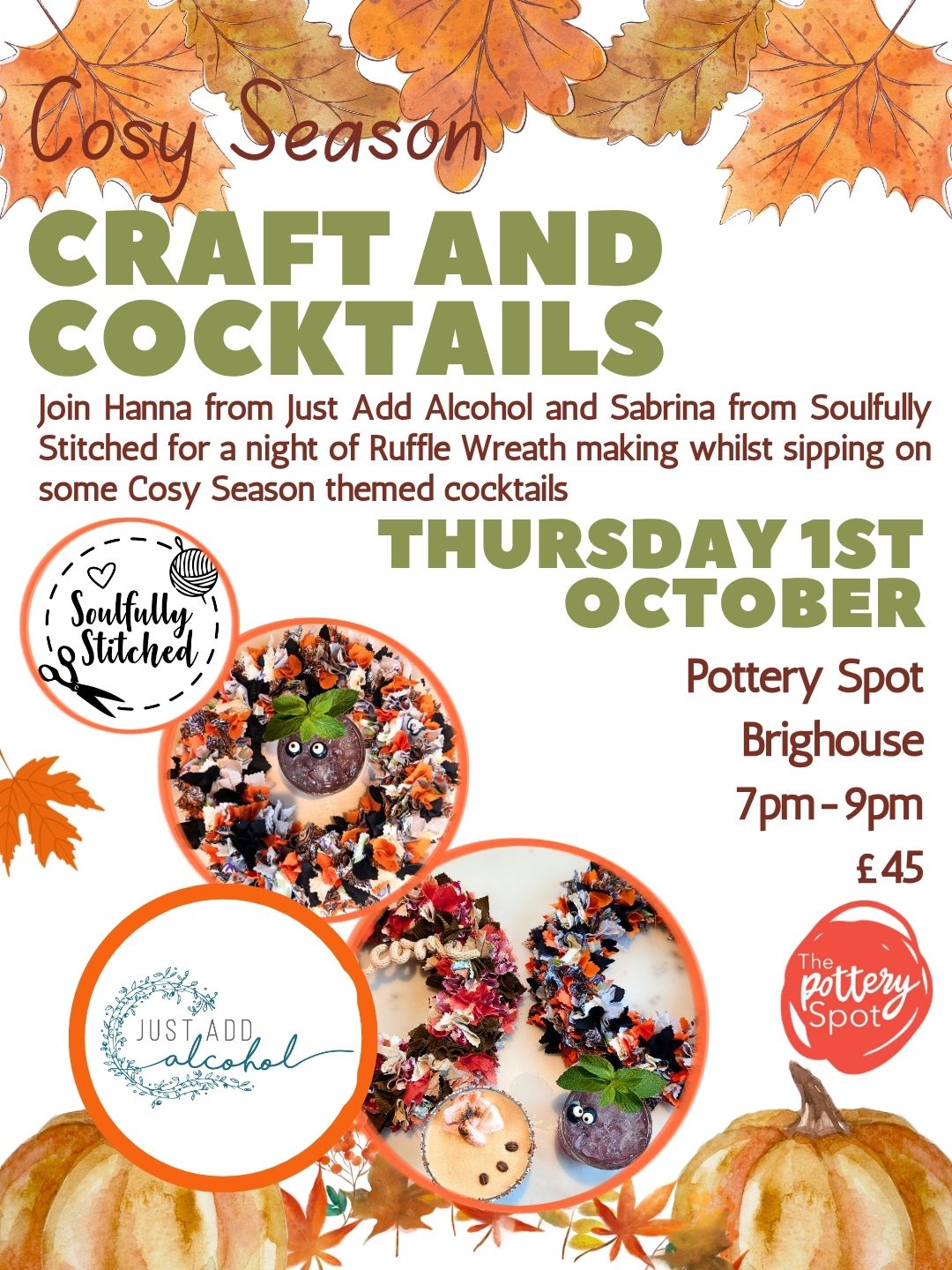 Cosy Season Craft & Cocktails Evening