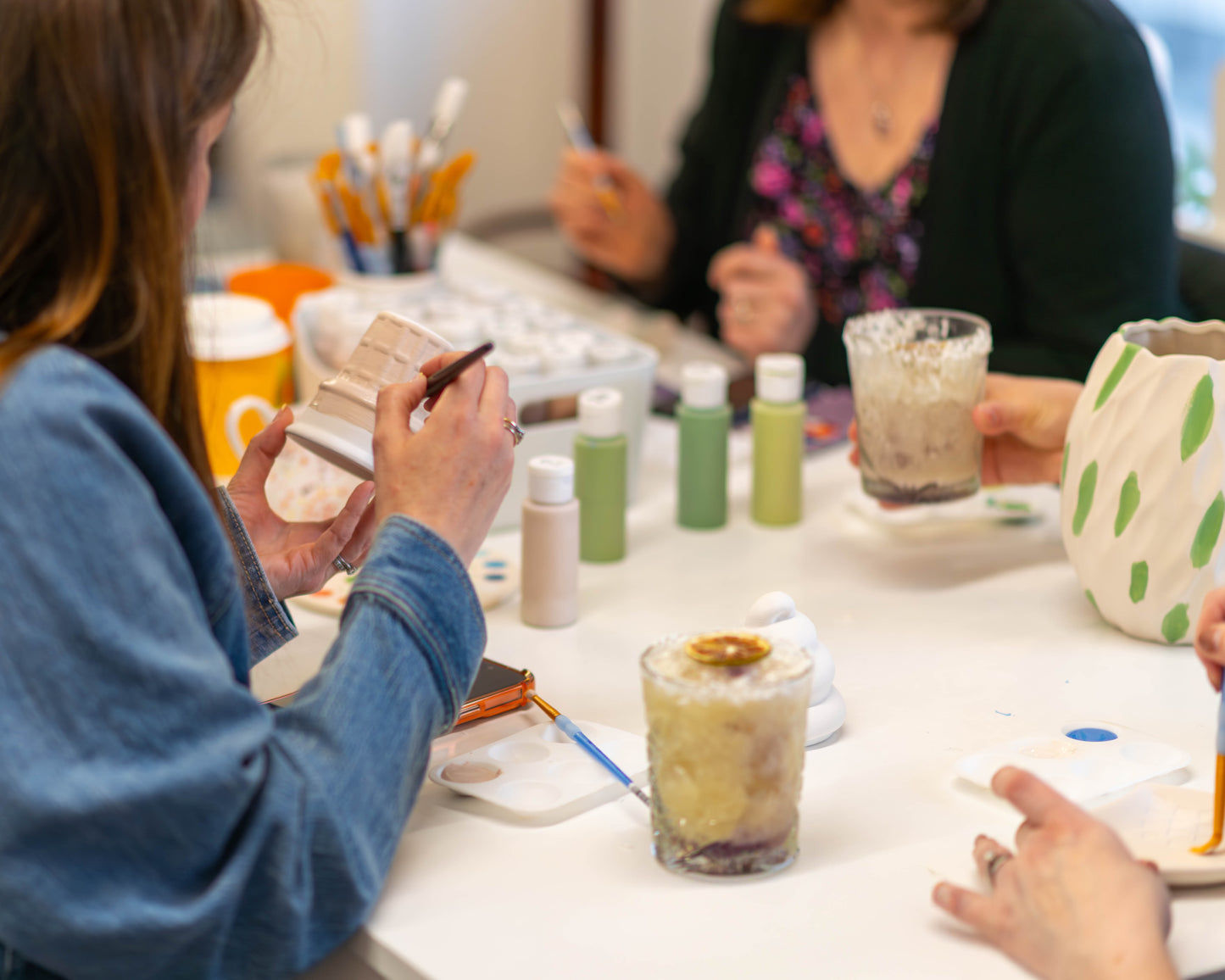 Hello Autumn Cocktail and Pottery Painting Evening