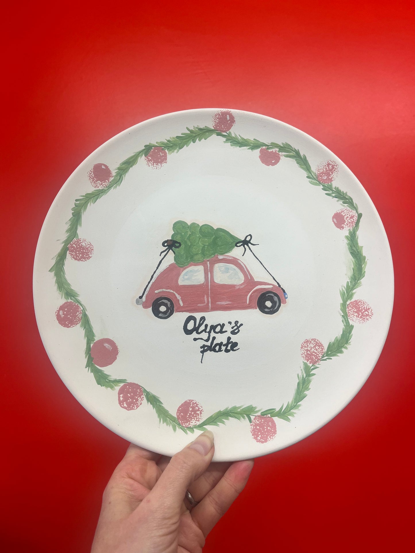 Christmas Cocktail and Pottery Painting Evening