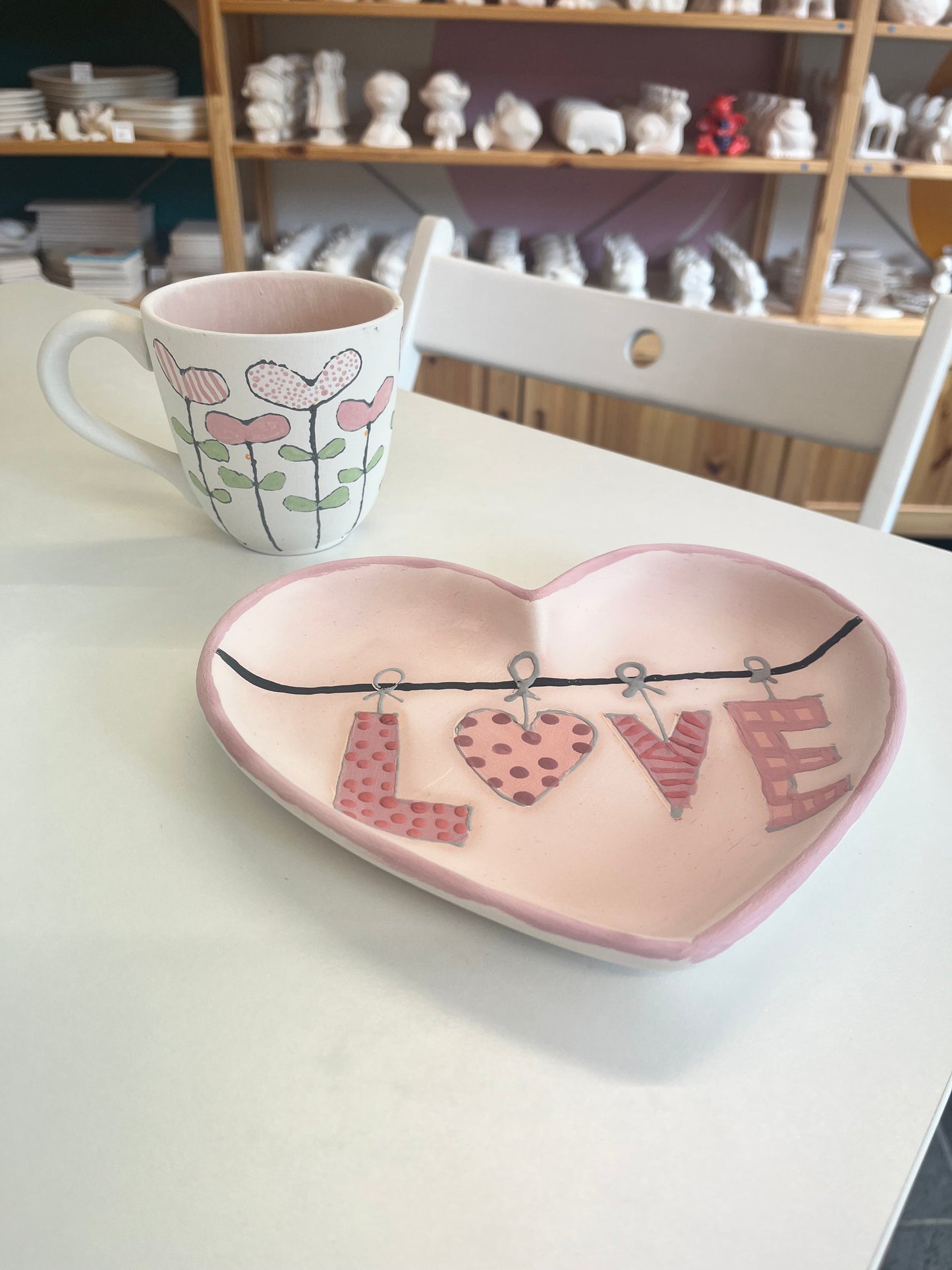 Vintage Day Pottery Painting