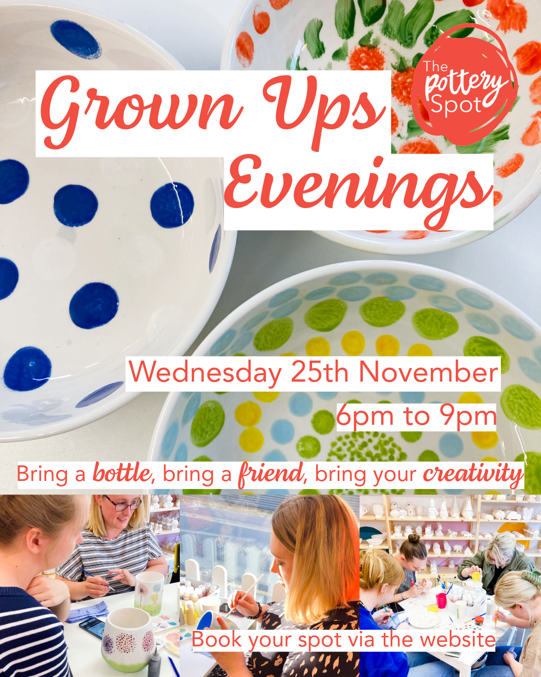 November Grown Ups Evening